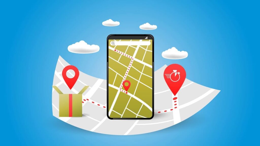 urmarire livrare colet pe harta prin aplicatie mobila gps
